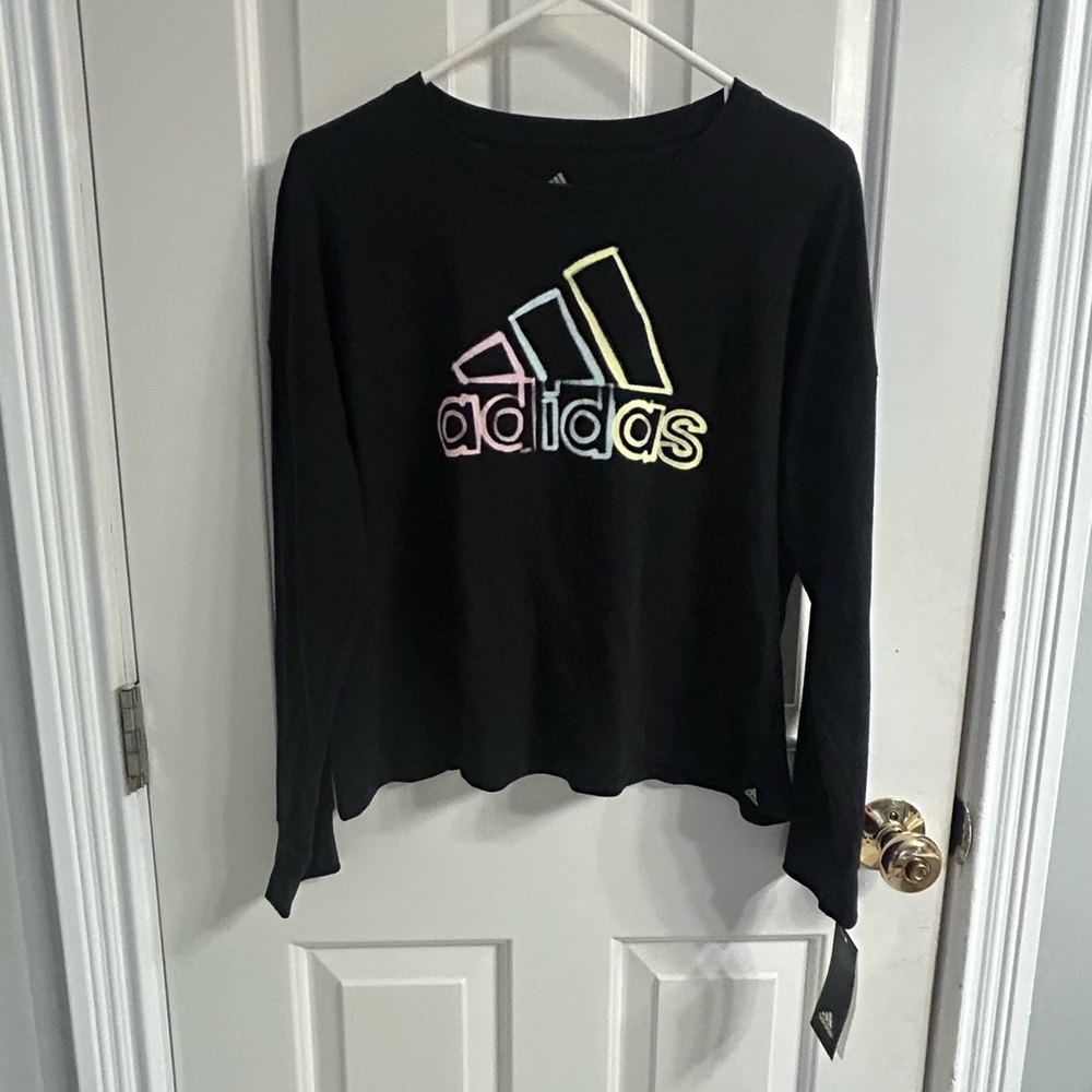 NWT-Adidas Loose Fit Long Sleeve Shirt